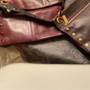 Hammitt plum 9”x9” shoulder bag